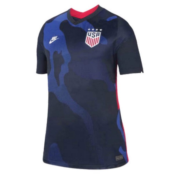 Camiseta Estados Unidos Segunda equipación Mujer 2020 Azul